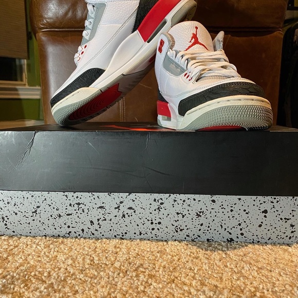 Fire Red 3s